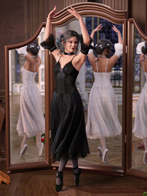 dForce Ballet Dreams for Genesis 8.1 Female