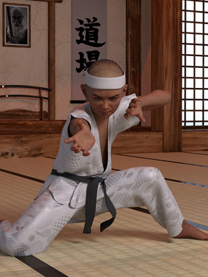 IGD Lil Wushu poses For Kayden 8.1