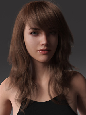 2021-17 Hair for Genesis 8 and 8.1 Females