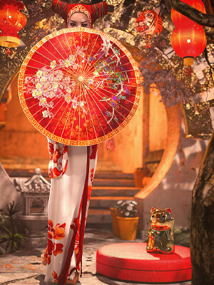 Chinese New Year Props Set