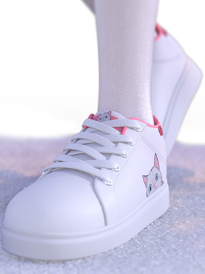 SU Cute Sneakers for Genesis 8 and 8.1 Females