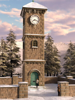 Orestes Winter Clock Tower