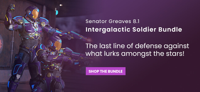 Senator Greaves 8.1 Intergalactic Soldier Bundle