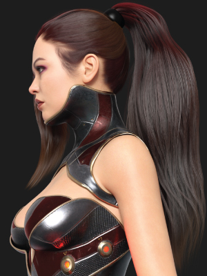 PS Ponytail for Genesis 8 and 8.1 Female
