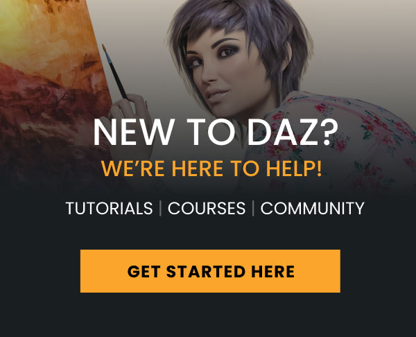 New to Daz?