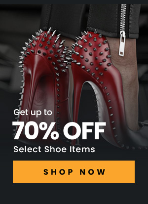 Get up to 70% off select shoe items