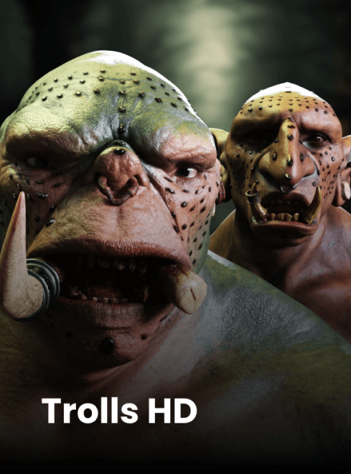 Genesis 9 Trolls HD Mega Bundle