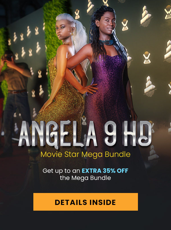 Angela 9 HD Movie Star Mega Bundle - Get up to an EXTRA 35% OFF the Mega Bundle