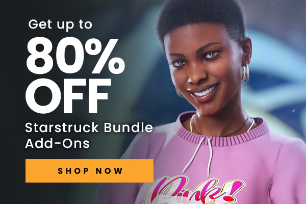 Get up to 80% OFF Starstruck Bundle Add-Ons