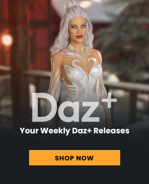 Your Weekly Daz+ Releases