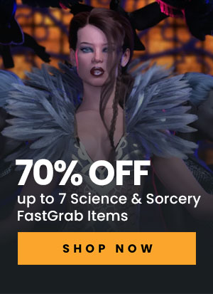 70% OFF up to 7 Science & Sorcery FastGrab Items