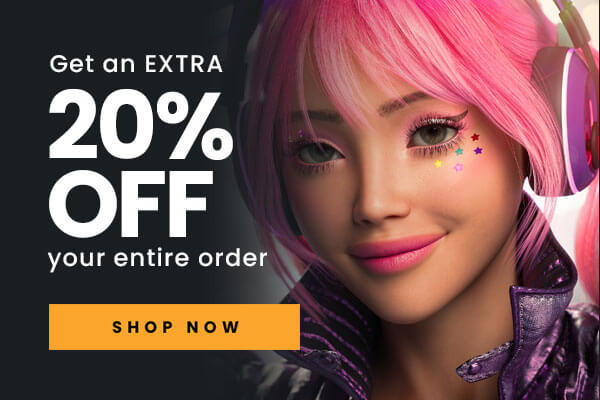 Get an EXTRA 20% OFF your entire order