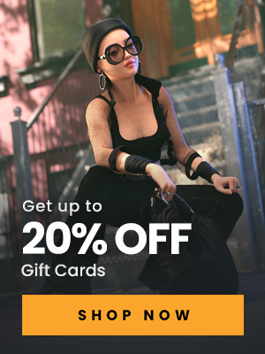 Get up to 20% OFF Gift Cards