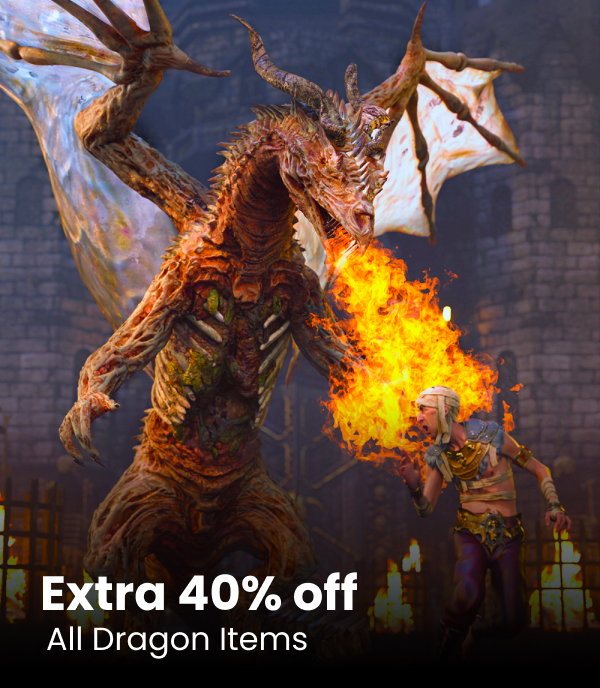 Extra 40% Off All Dragon Items