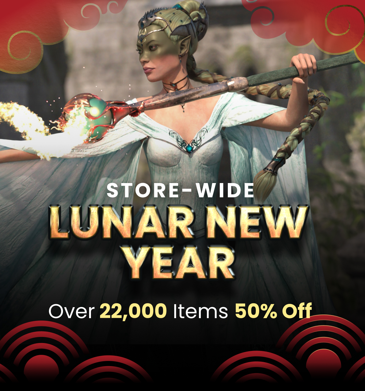 Over 22,000 Items 50% off
