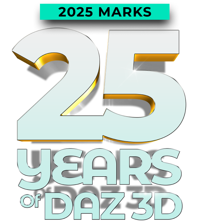 Twenty Five Years of Daz 3D